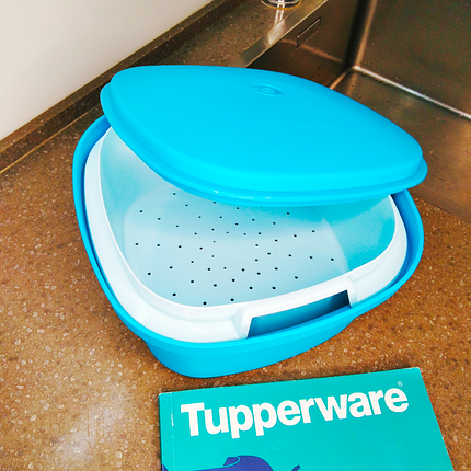 Мульти пароварка Термосервірователь Tupperware для швидкого приготування, фото 2