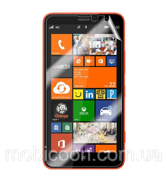 Гідрогелева плівка для Nokia Lumia 1320 (протиударна бронована плівка)