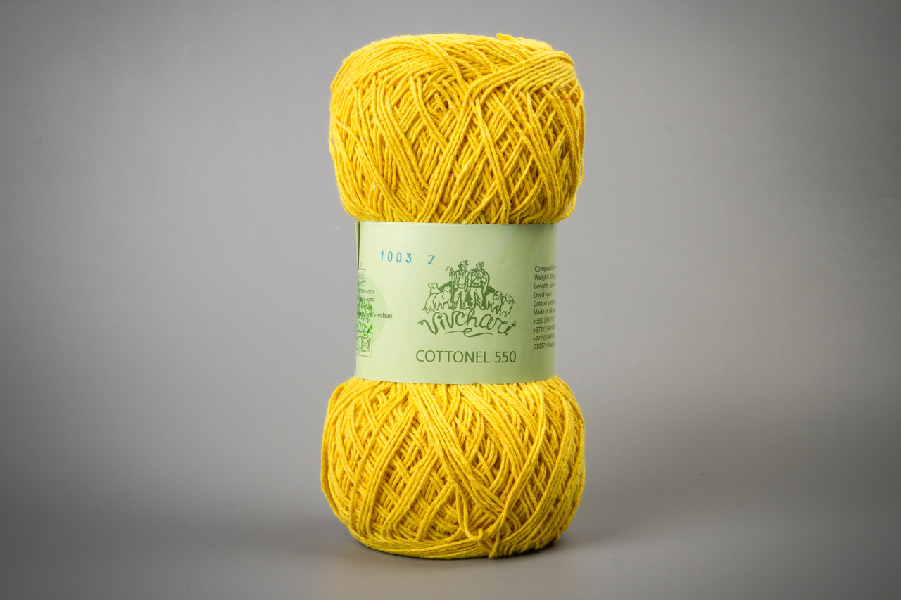 Пряжа Vivchari Cottonel 65 3001 белый, фото 1