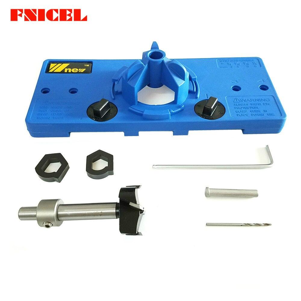 Кондуктор меблевий, шаблон для петель (набір)