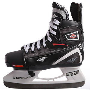 Ролики розсувні дитячі хокейні PVC TG-KH901R р 32-35,