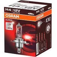 Лампа фари H4 12V 60/55W P43t Super (+30%) (OSRAM)