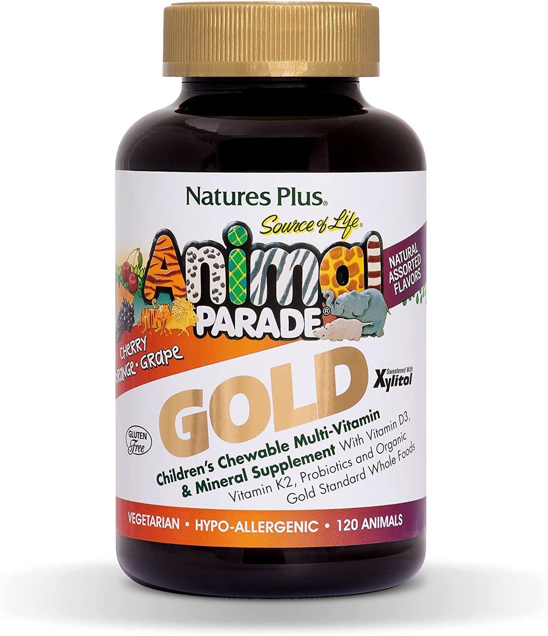 Nature's Plus Children's Multi Animal Parade Gold 120 штук
