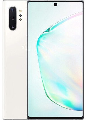 Смартфон Samsung Galaxy Note 10 Plus (SM-N975FD) 12/256 GB 2sim White, 16+12+12/10Мп, Exynos 9810