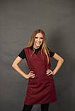 Фартух-сарафан бордовий, фото 3