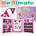 УЦІНКА! Набір для малювання дитячий "Чемодан творчості 208 предметів" Рожевий (набір для малювання) для дітей, фото 8