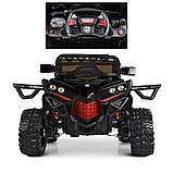 Дитячий електромобіль Джип «Bambi» M3804EBLR-2-3 (4WD повний привід) Чорний, фото 3