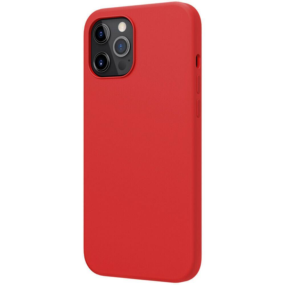 Магнітний силіконовий чохол Nillkin для iPhone 12 / 12 Pro (6.1″) Flex Pure Pro Magnetic Case Red