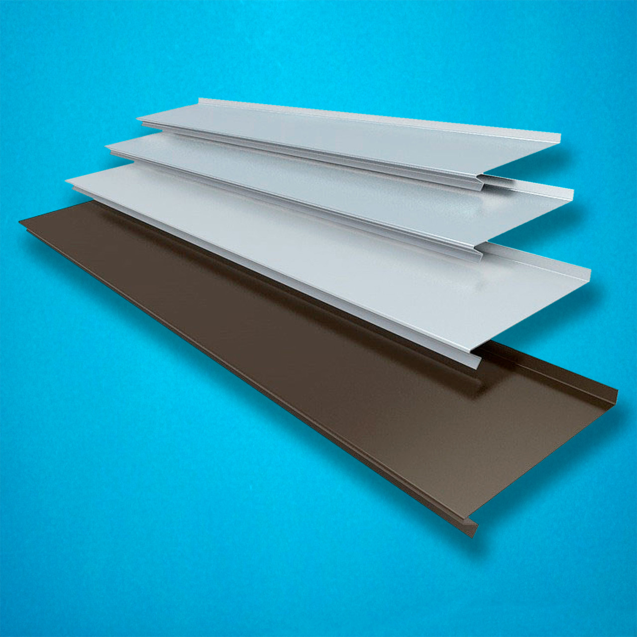 Отливы, козырьки, нащельники, капельники для окон, заборов, кровли ...