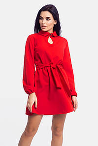 Розмір: S, M | Коротке жіноче плаття, червоне