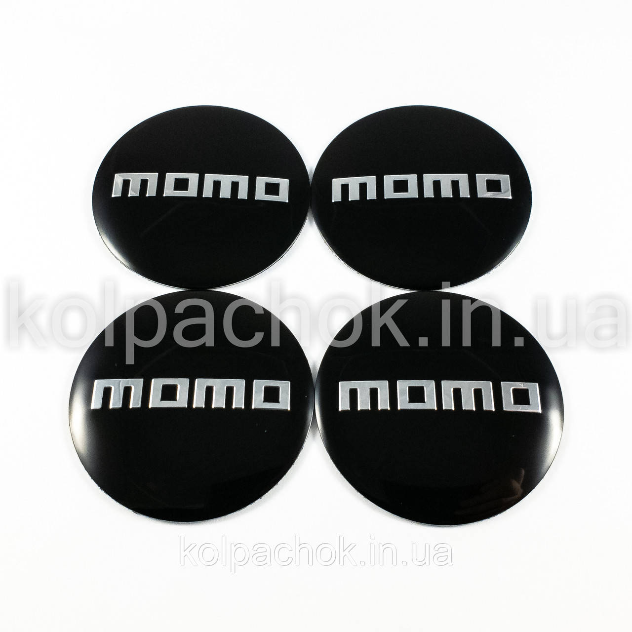 Наклейки для ковпачків на диски momo (56 мм)