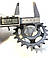 Зірочки Shimano (сумісна з falkon) 21 зуб внутрішній діаметр d-34,9, фото 4