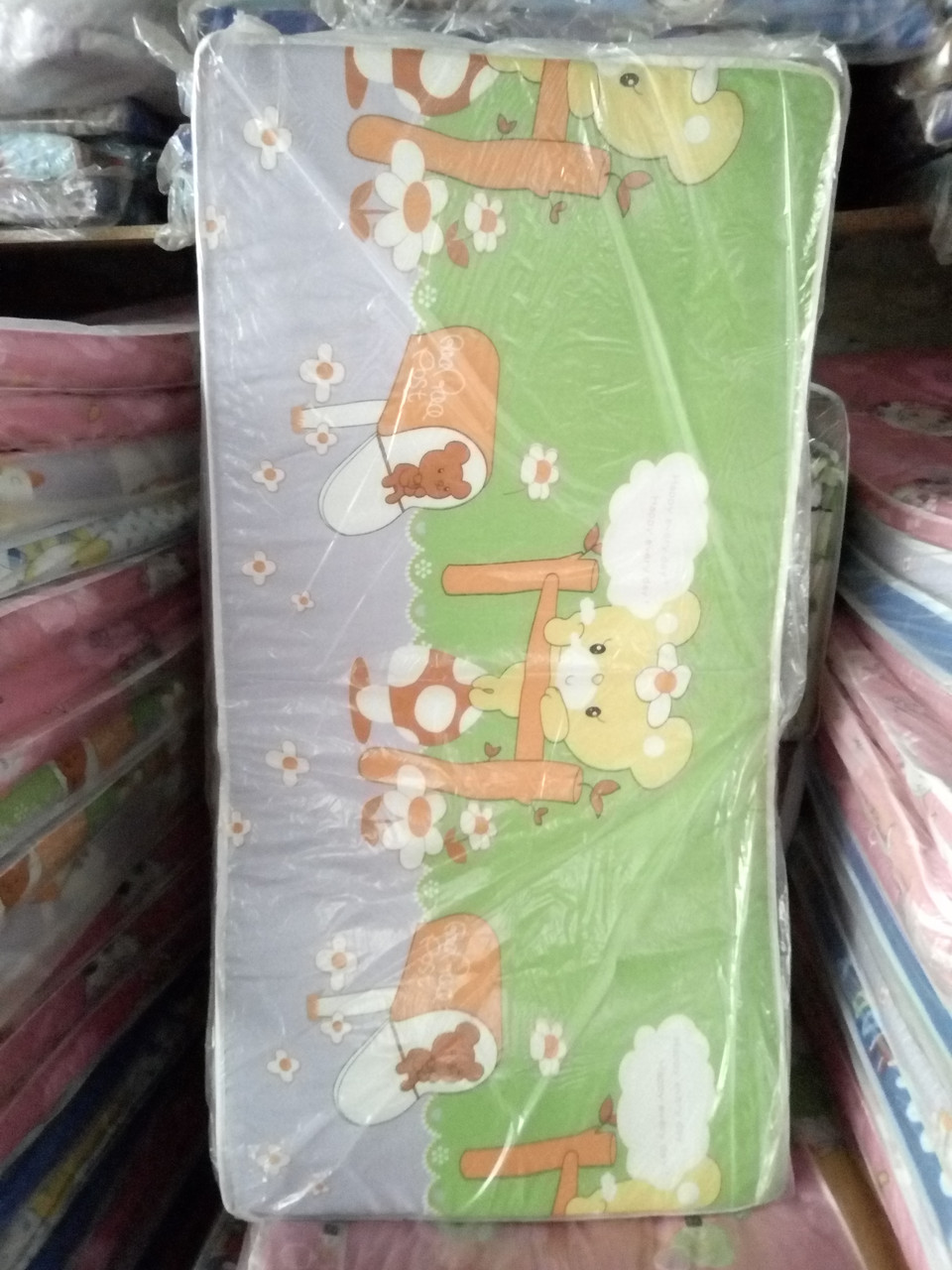 Матрац дитячий  кокос/поролон/кокос 60х120 см, фото 1