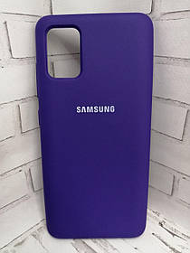 Чохол для Samsung A51, A515 накладка протиударний бампер Original Soft Touch light purple