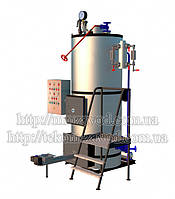 Паровий котел Е-0,4-0,6Р (400 кг.пара/год; до 0,6МПа; тверде паливо), Котел паровий твердопаливний