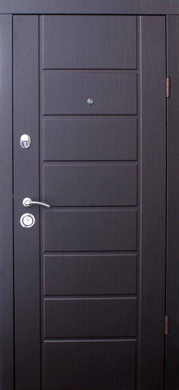 Вхідні двері Qdoors Еталон Канзас венге темний