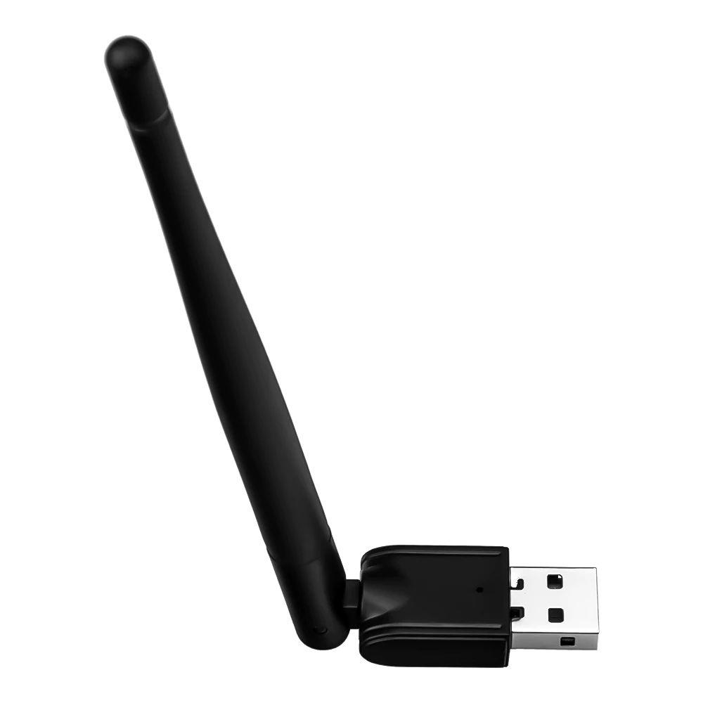 USB міні WiFi адаптер для ПК, ТВ приставок T2, чіп Ralink MT 7601
