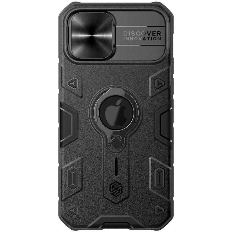 Захисний чохол Nillkin для iPhone 12 Pro Max (6.7 ") CamShield Armor Case Black з захистом камери