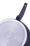 Сотейник Kamille 32см з антипригарним покриттям PTFE з алюмінію для індукції і газу KM-4137, фото 10