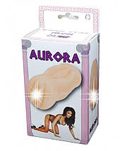 Реалістичний мастурбатор з кібершкіри у формі вагіни Aurora Vagina Masturbator, фото 5