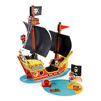 Ігровий набір Janod Корабель піратів 3D J08579 (J08579)