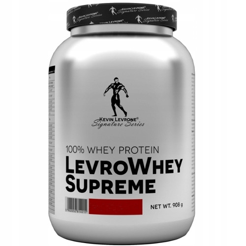 Протеин Kevin Levrone Levro Whey Supreme, 900 грамм Клубника-банан - фото 1 - id-p1322587874