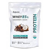 Протеин Saputo Whey Concentrate + Isolate 85%, 900 грамм Шоколад