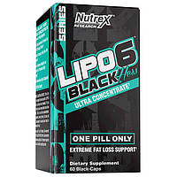 Жиросжигатель Nutrex Research Lipo-6 Black Hers UC, 60 капсул