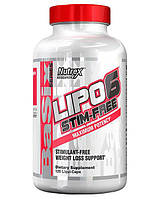 Жиросжигатель Nutrex Research Lipo-6 Stim Free, 120 жидких капсул