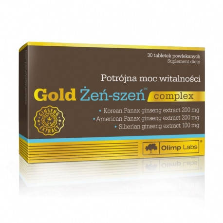 Купить Натуральная добавка Olimp Gold Ginseng, 30 капсул, цена 285 ...