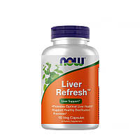 Натуральная добавка NOW Liver Refresh, 90 вегакапсул