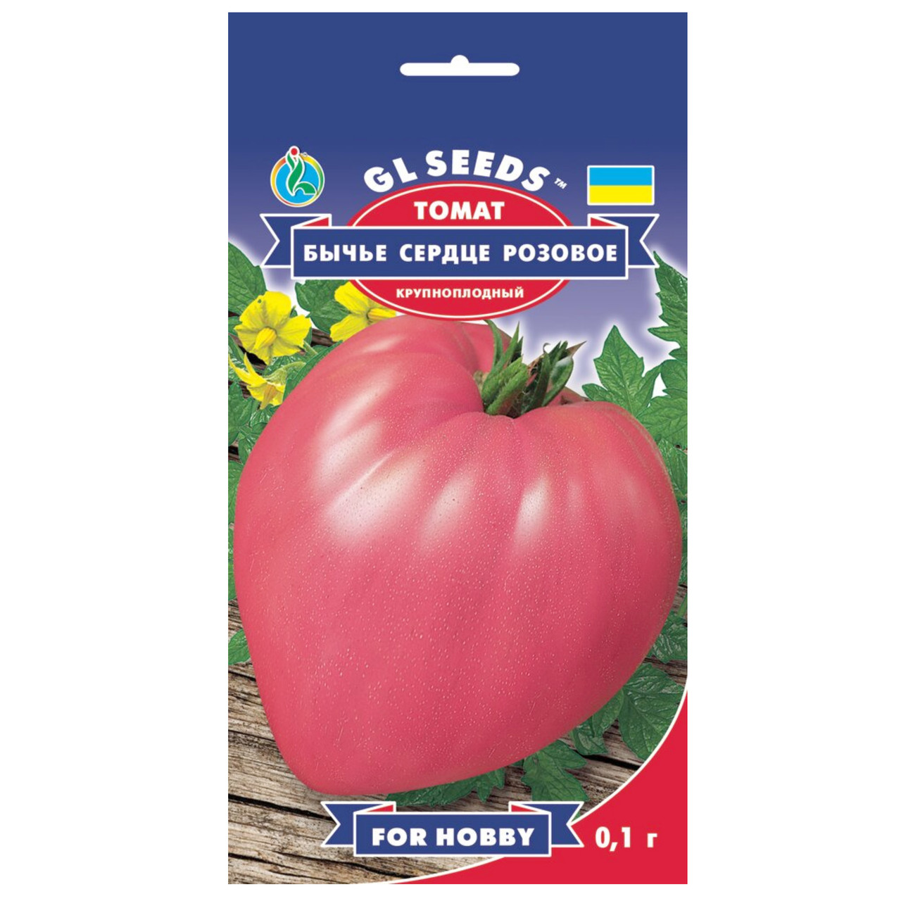Томат Бичаче серце рожевий 0.1 г Gl Seeds, фото 1