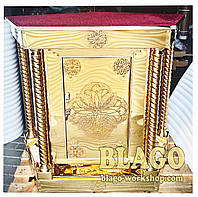 Жертовник кутовий металевий Жертвенник кутовой металический, Table of oblation (altar), 50х74х100 см