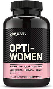 Оптивумен Optimum Nutrition Optiwomen 120 капсул Opti-women
