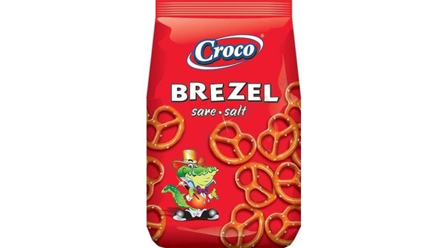 Кренделики ніжні та хрусткі солоні brezel 80 г TM Croco Румунія