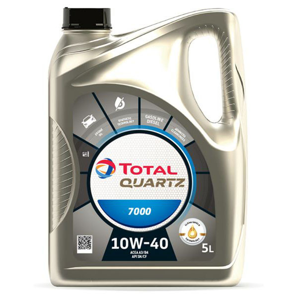 Total Quartz 7000 10W-40 5л (203703) Напівсинтетична моторна олива