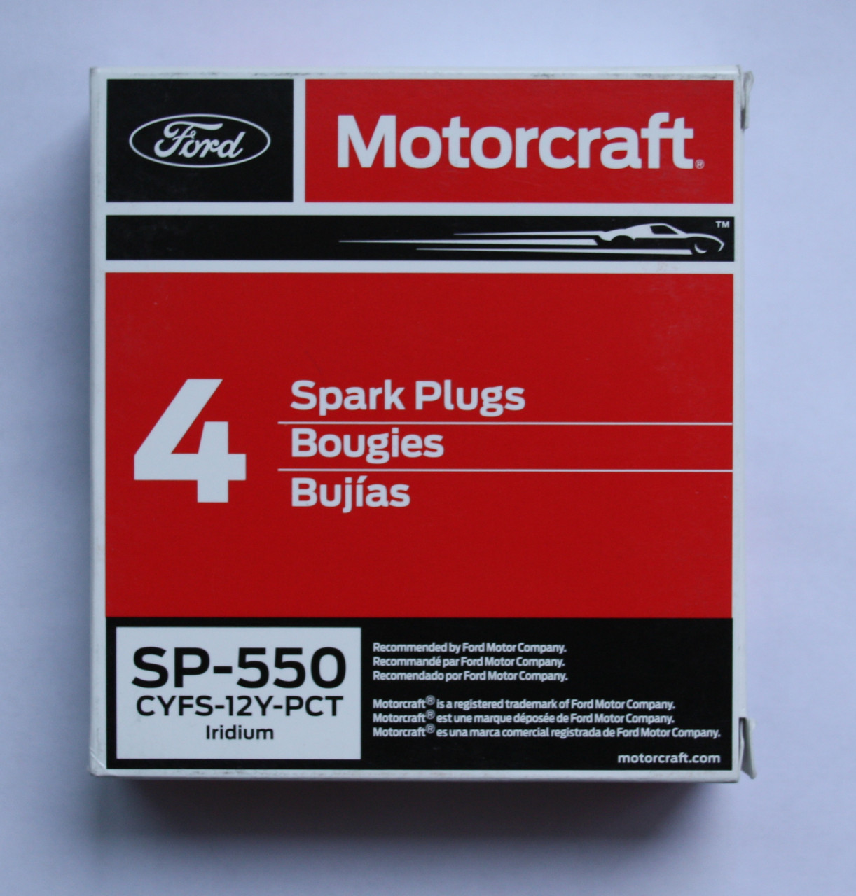 Свічки Lincoln MKZ 2.0 EcoBoost; Motorcraft SP-550, фото 1