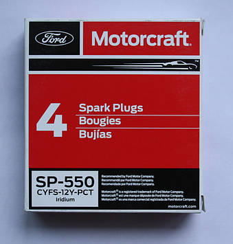 Свічки Ford Edge USA 2.0 EcoBoost; Motorcraft SP-550