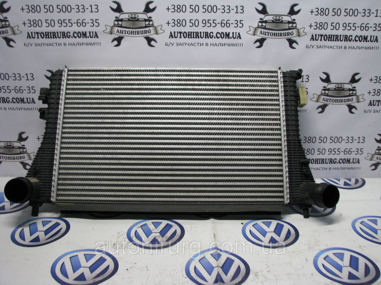 Радіатор інтеркулера Volkswagen Passat B7 USA (5C0145803), фото 1
