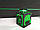 Лазерний рівень нівелір 360 градусів + вертикальна лінія, зелений промінь з кронштейном SMART LINER WM1V1CG, фото 3