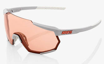 Окуляри 100% RaceTrap HiPER Sunglasses (Soft Tact Stone Grey), HiPER Orange Lens