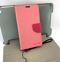 Чехол для LG Magna Y90 H502 книжка боковой с подставкой Goospery противоударный розовый