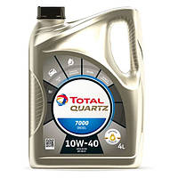 Total Quartz 7000 Diesel 10W-40 4л (148646/203709) Полусинтетическое моторное масло