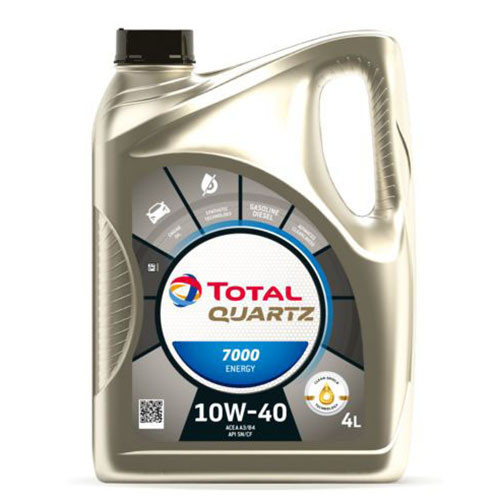 Total Quartz 7000 Energy 10W-40 4л (201536/167638) Напівсинтетична моторна олива