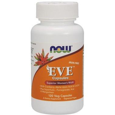 Жіночі вітаміни Нау фудс Єва Now Foods Eve 120 капсул