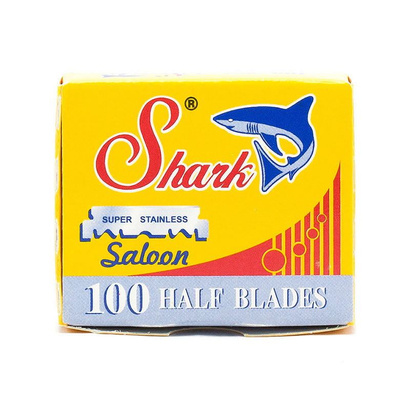 Леза половинки для небезпечної бритви Shark Super Stainless 100 шт.