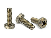 Гвинт з напівкруглою головкою DIN 7985 НЕРЖАВІЙКА М4 х 8 мм (200 шт.)