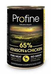 Консерви для собак Profine Venison & Chicken (оленина і курка) 400 г