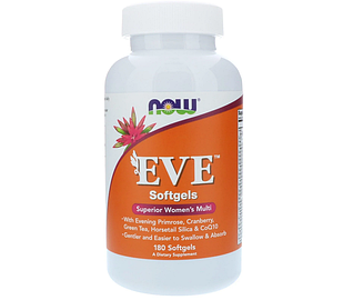 Now Foods Eve 180 гелевих капсул