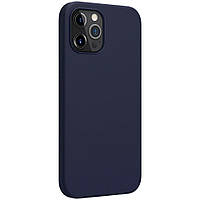 Магнитный силиконовый чехол Nillkin для iPhone 12 / 12 Pro (6.1 ) Flex Pure Pro Magnetic Case Blue